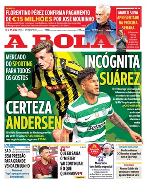Capa de A Bola