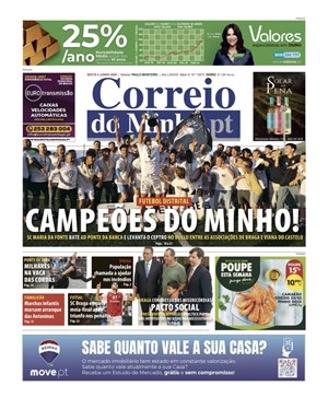 Capa de Correio do Minho