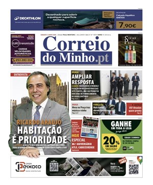 Capa de Correio do Minho
