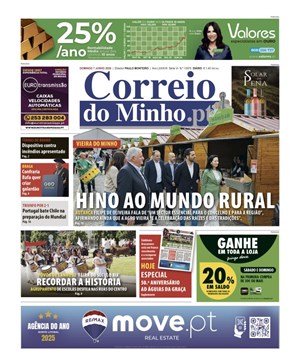 Capa de Correio do Minho