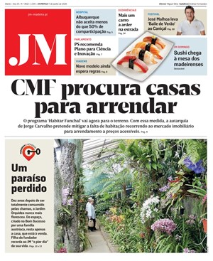 Capa de Jornal Madeira