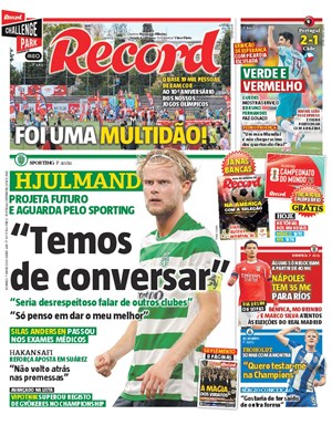 Capa de Record