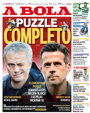 Capa de A Bola