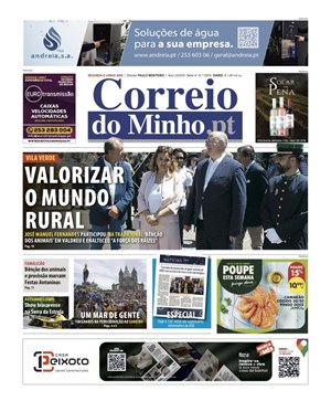 Capa de Correio do Minho