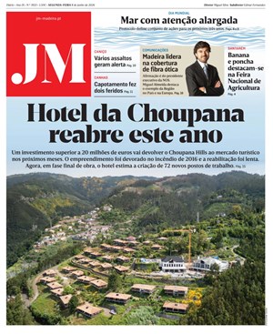 Capa de Jornal Madeira