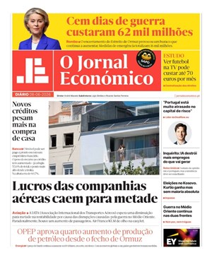 Capa de Jornal Económico