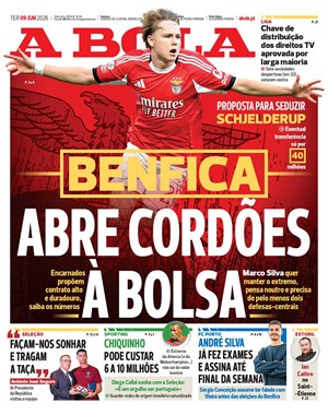 Capa de A Bola