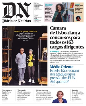 Capa de Diário de Notícias