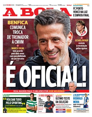 Capa de A Bola