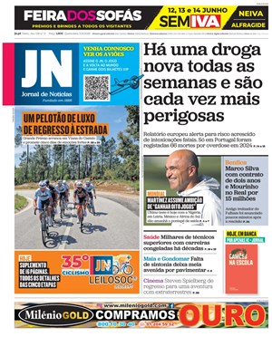 Capa de Jornal de Notícias