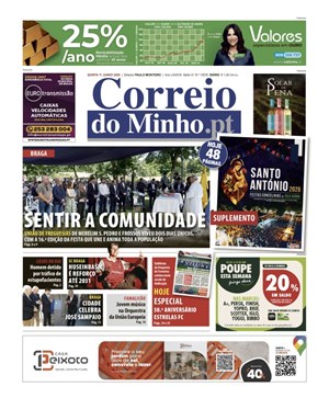Capa de Correio do Minho