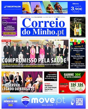 Capa de Correio do Minho