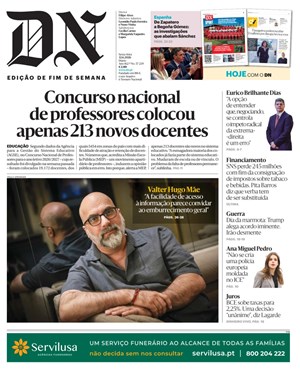 Capa de Diário de Notícias