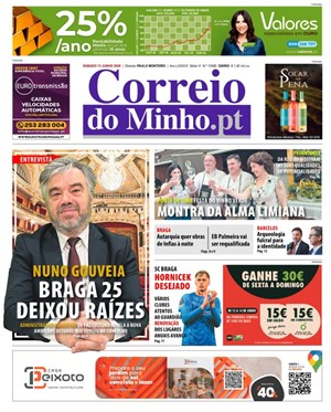Capa de Correio do Minho
