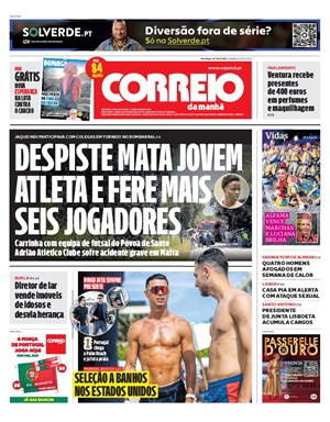 Capa de Correio da Manhã