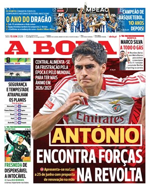 Capa de A Bola