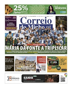 Capa de Correio do Minho