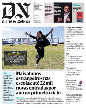 Capa de Diário de Notícias