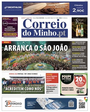 Capa de Correio do Minho