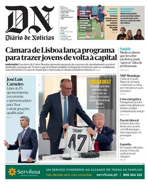 Capa de Diário de Notícias