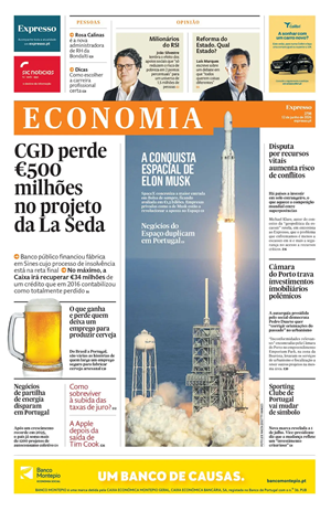 Capa de Expresso Economia