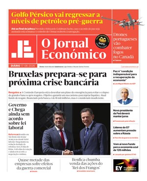 Capa de Jornal Económico