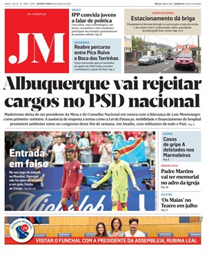 Capa de Jornal Madeira