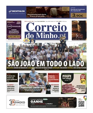 Capa de Correio do Minho
