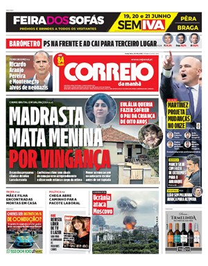 Capa de Correio da Manhã