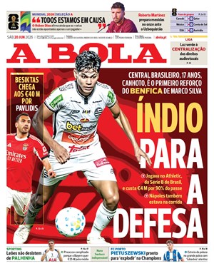 Capa de A Bola