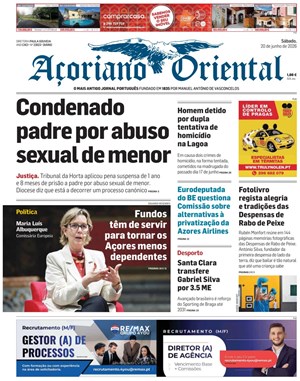 Capa de Açoriano Oriental