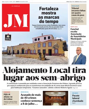 Capa de Jornal Madeira