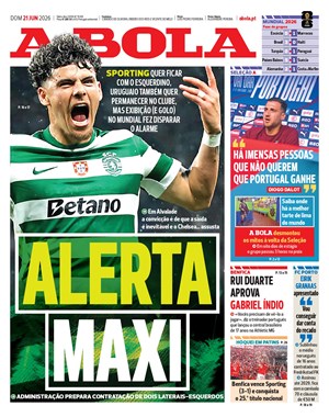 Capa de A Bola