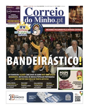 Capa de Correio do Minho