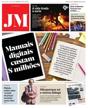 Capa de Jornal Madeira