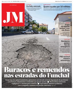 Capa de Jornal Madeira