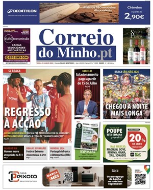 Capa de Correio do Minho