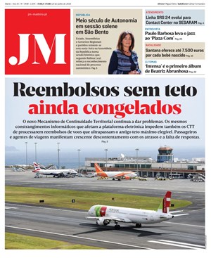 Capa de Jornal Madeira