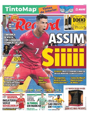 Capa de Record