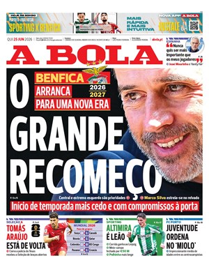 Capa de A Bola