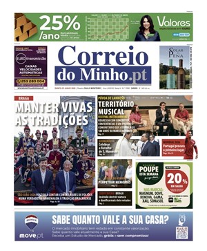 Capa de Correio do Minho