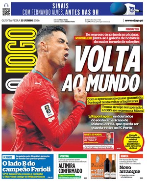 Capa de O Jogo