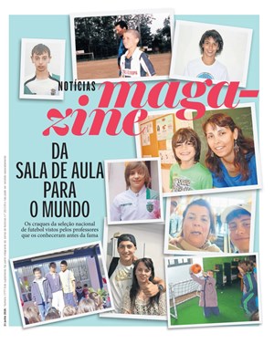 Capa de Notícias Magazine