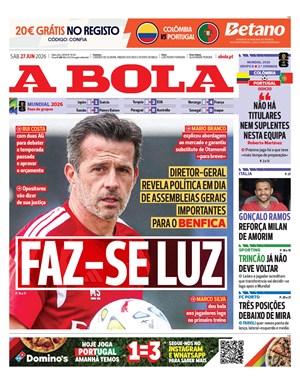 Capa de A Bola