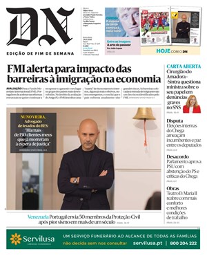 Capa de Diário de Notícias