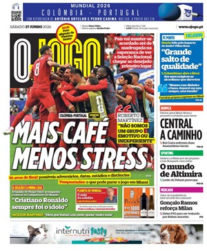 Capa de O Jogo