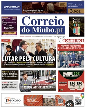 Capa de Correio do Minho