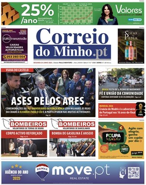 Capa de Correio do Minho