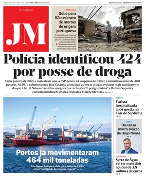 Capa de Jornal Madeira