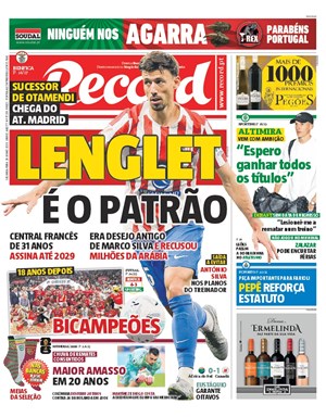 Capa de Record